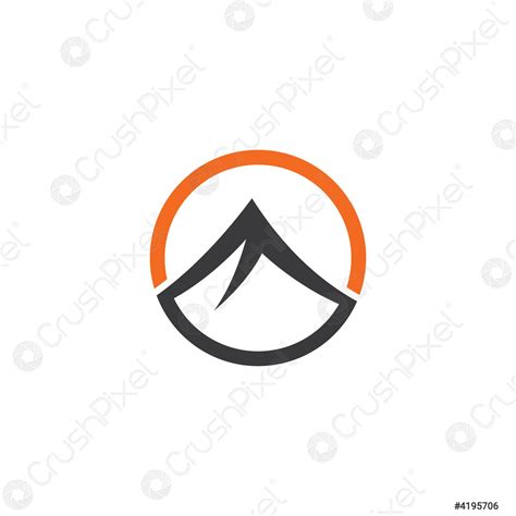 Mountains Logo Stock Vector 4195706 Crushpixel