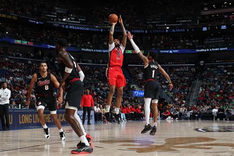 Photos Pelicans Vs Trail Blazers Game Action 3 16 2024 Photo