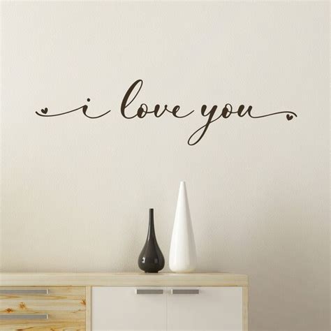 Love Wall Sticker Etsy