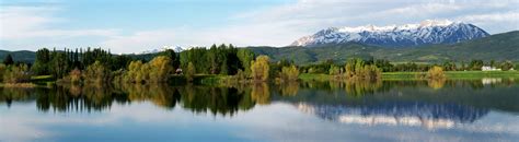 Spring Reflection In Ogden Valley Canyonlands National Parks