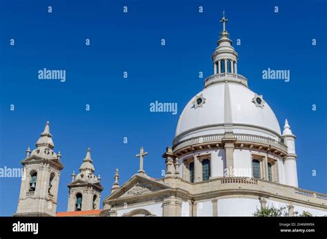 Cupola Of The Sanctuary Of Our Lady Of Sameiro Braga Portugal Stock