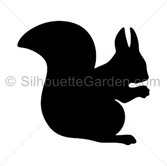 Squirrel Silhouette - Free Clip Art, Printable, and Vector Downloads