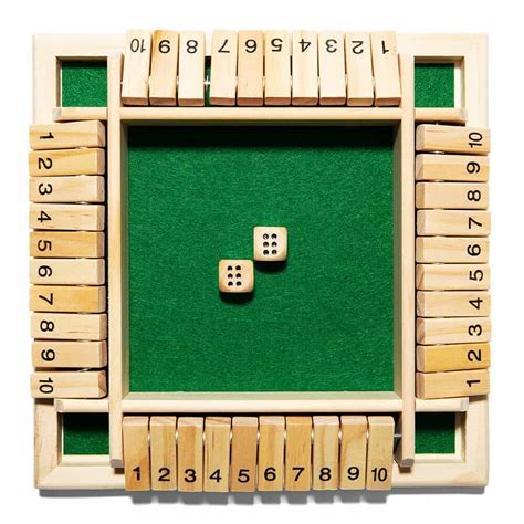 Printable Rules For Shut The Box