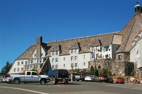 Timberline Lodge Where They Filmed The Shining 1980 The Exterior