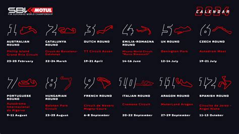 Le World Sbk Met Jour Son Calendrier Autohebdo