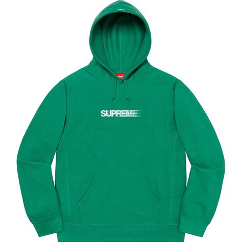 Motion Logo Hooded Sweatshirt Spring Summer 2020 Supreme