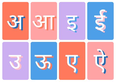 Hindi Varnamala In English Swar Vyanjan Chart Pdf