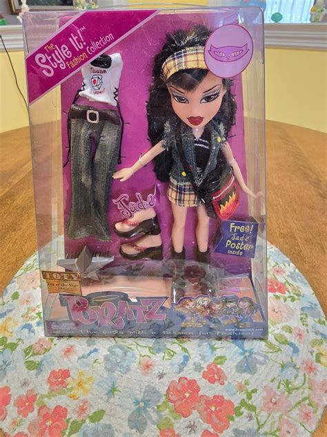 Bratz Style It Jade Doll 2003 With Poster New Sealed In Original Box Etsy