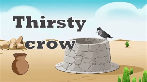 Thirsty Crow Story Moral Stories For Kids Youtube