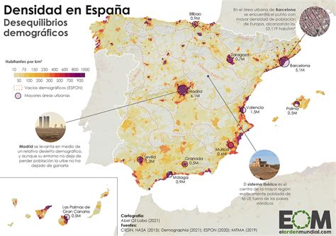 Densidad De Poblaci N En Espa A R Spain