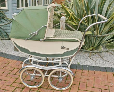 Vintage 1962 Marmet Coach Built Baby Pram Festival De Luxe Model With