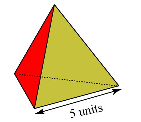 Tetrahedron Shape