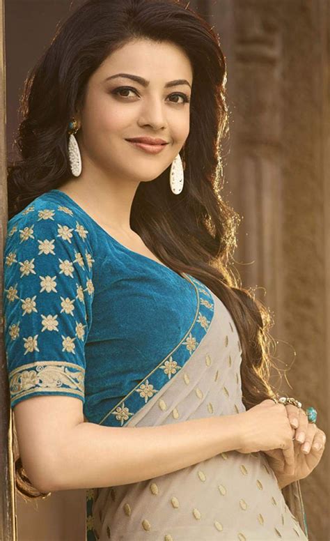 Beautiful Kajal Agarwal Latest Saree Images Trending In 2018