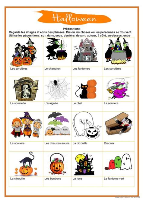 79 Halloween Français Fle Fiches Pedagogiques Pdf And Doc