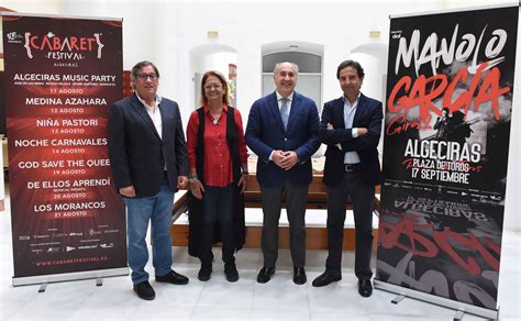 Cabaret Festival Algeciras y Manolo García llenarán de música y