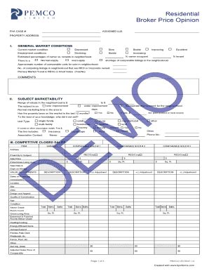 Fannie Mae Bpo Form Fill Online Printable Fillable Blank Pdffiller