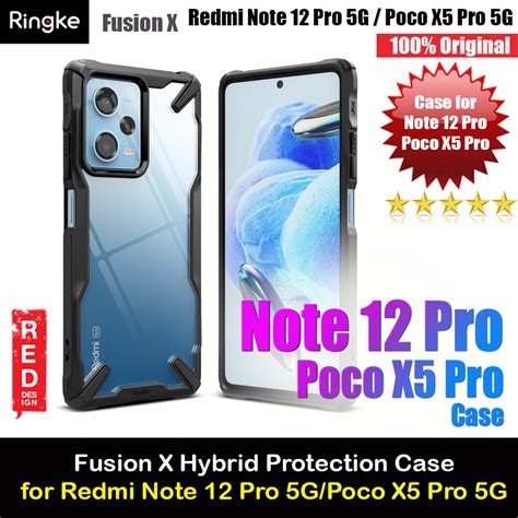 Xiaomi Poco X Pro G Case Ringke Fusion X Scratch Protection Raised