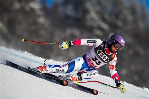 SKI ALPIN Mondiaux avant le géant dames Tessa Worley vue par les