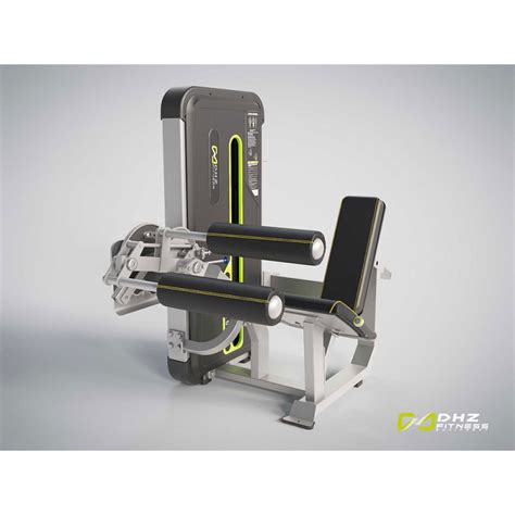 Máquina Dual de Extensión de Cuádriceps Curl Femoral Pierna Sentado