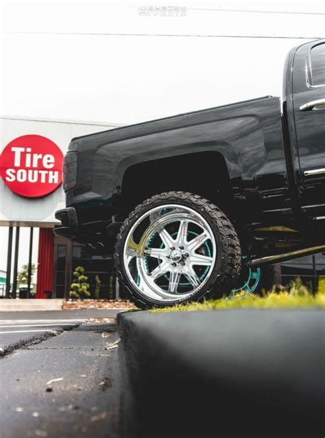 2017 Chevrolet Silverado 1500 With 26x14 73 American Force Evade FP