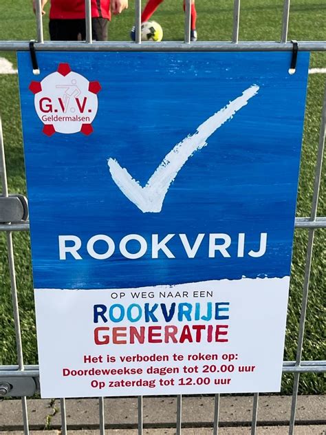 Rookverbod bij GVV | GVV Geldermalsen