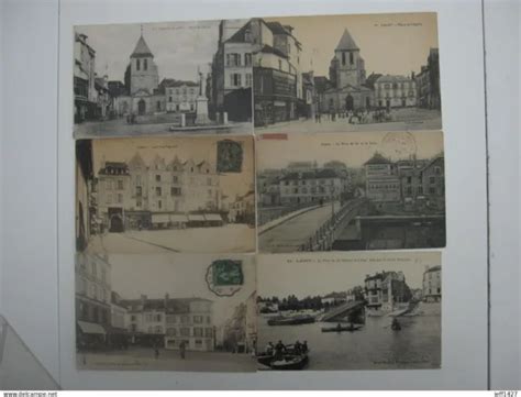 LAGNY LOT DE 6 Cartes Postales CPA 1915 Et Autre La Ville EUR 3 10