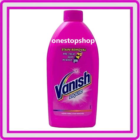 Vanish Liquid Fabric Stain Remover 450ml Lazada Ph