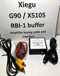 Xiegu G90 X5105 Amplifier Keying Cable W RBI 1 BUFFERED Interface EBay