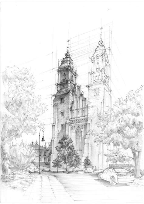 Gothic Architecture Drawing At Getdrawings Free Download