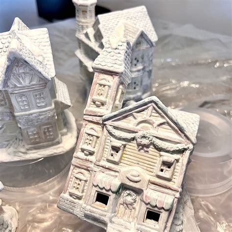 How To Revive Old Christmas Village Houses For Your Tree And More