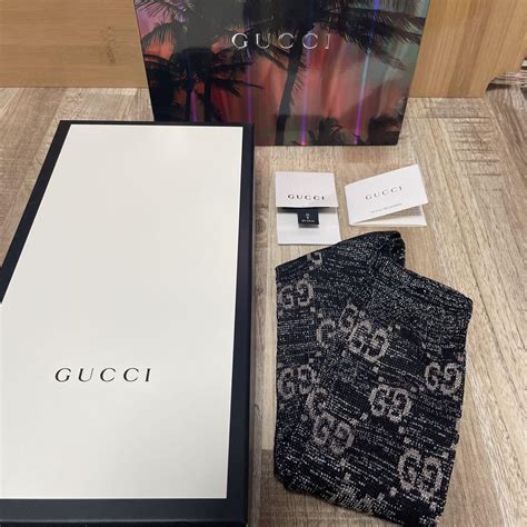 9800円引き 【即日対応‼︎】˚ ₊ Gucci靴下⁎⁺˳ ༚新品未使用★ブラック★黒ラメ 【在庫あり】 メルカリ