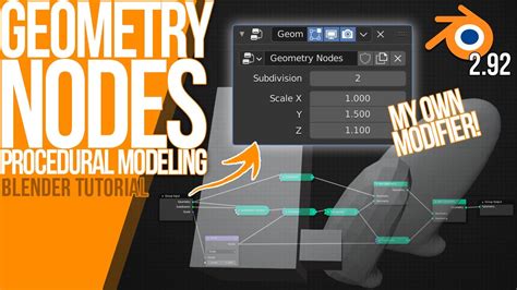 Geometry Nodes Basic Nodes Blender 2 92 ALPHA Tutorial YouTube