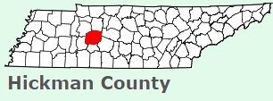 Hickman County on the satellite map of Tennessee 2024. Actual satellite ...