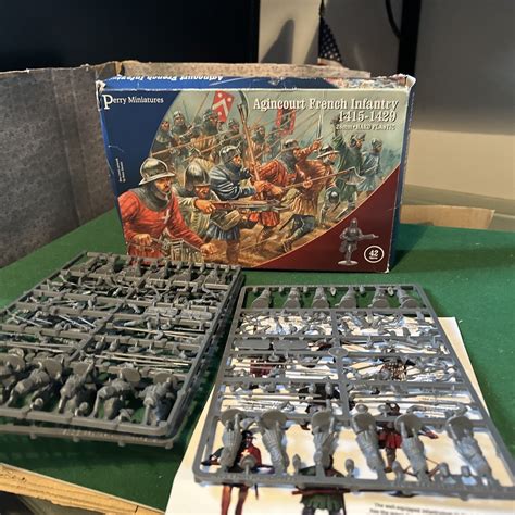 Perry Miniatures Agincourt French Infantry 1415 29 Ebay