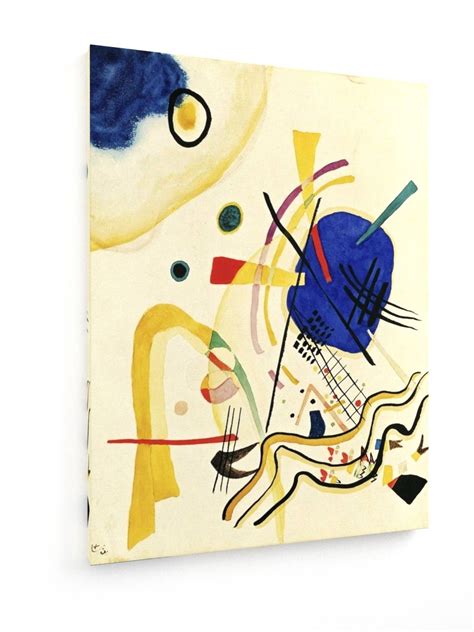 Stretched Textile Canvas Print Wassily Kandinsky Untitled 1921 Wassily Kandinsky Canvas