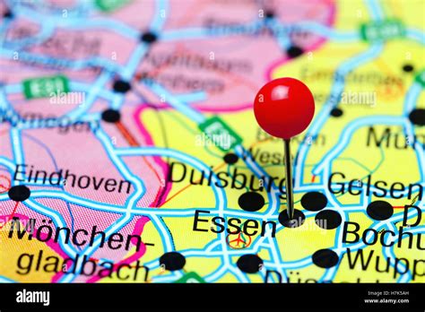 Essen germany map hi-res stock photography and images - Alamy