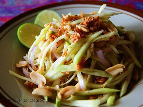 Resepi Kerabu Mangga Paling Mudah Dan Sedap Listikel