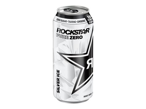 ROCKSTAR PURE ZERO SILVER 473ML