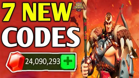 Newest Rise Of Kingdoms Codes Rise Of Kingdoms Redeem Codes