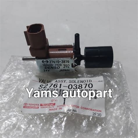 Jual Switch Engine Stop Valve Selenoid Toyota Dyna Hino Dutro 24V