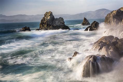 Waves and Rocks Photograph by Ryan Rice - Fine Art America