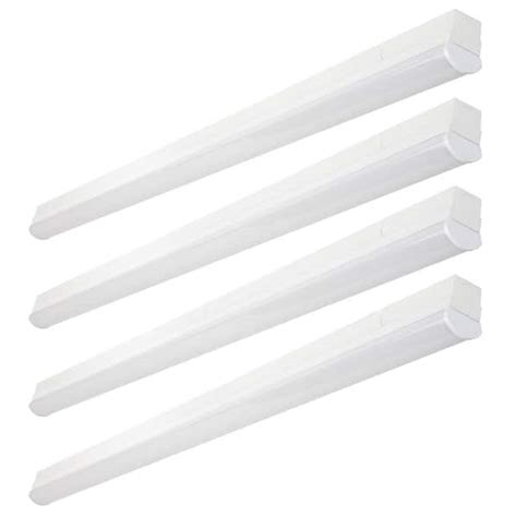 Eti Ft Watt Equivalent Integrated Led White Strip Light Fixture