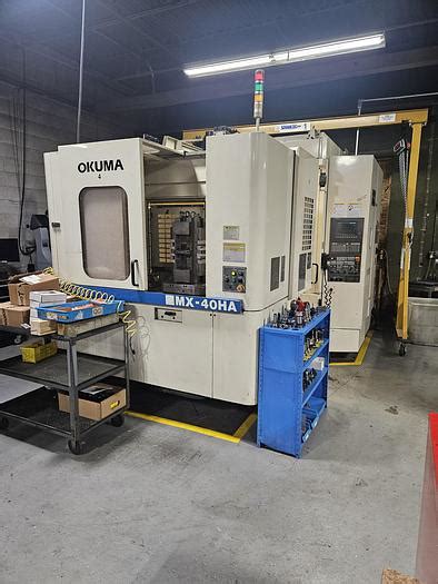 Used Okuma Mx 40ha Horizontal Cnc Milling Machine With Pallet Changer