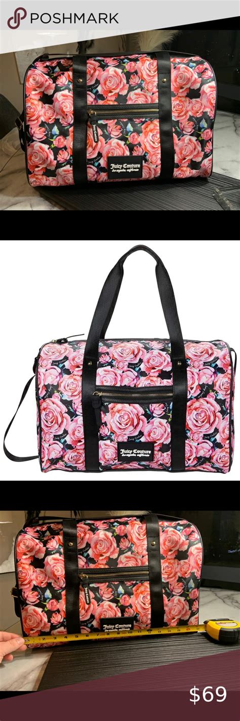 Juicy Couture On The Right Track Duffel Bag Weekender Bags Duffel