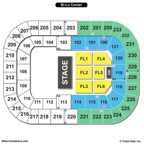 Bon Secours Wellness Arena Seating Chart | Seating Charts & Tickets