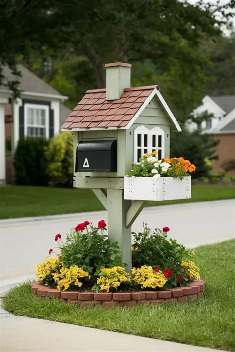 13 Brilliant Mailbox Flower Bed Ideas To Wow Your Neighbors MowersLab