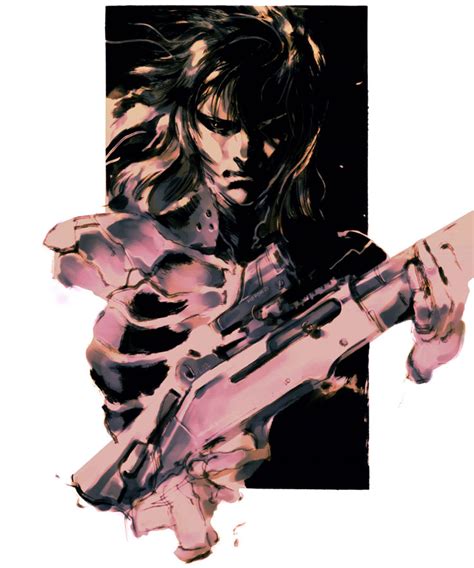 Raiden 4 ~ Metal Gear Solid 2 By Yoji Shinkawa