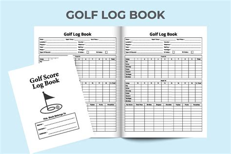 Golf Score Notebook Interior Daily Golf Information And Game Score