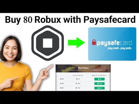 How To Buy 80 Robux With Paysafecard 2024 YouTube