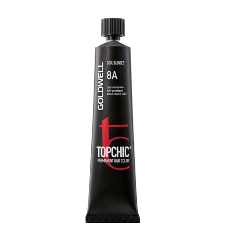 Goldwell Topchic Permanent Hair Color A Light Ash Blonde Ml E